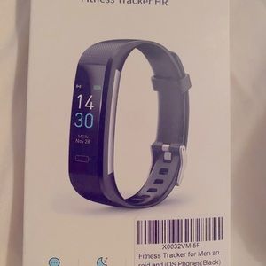 Black fitness tracker